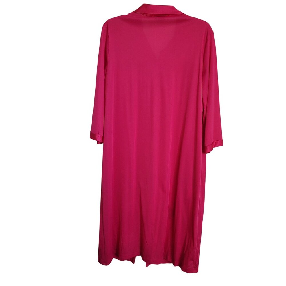 Vintage Vanity Fair Pink Nightgown Robe Pajama Set Size Medium - Stains - Picture 3 of 12